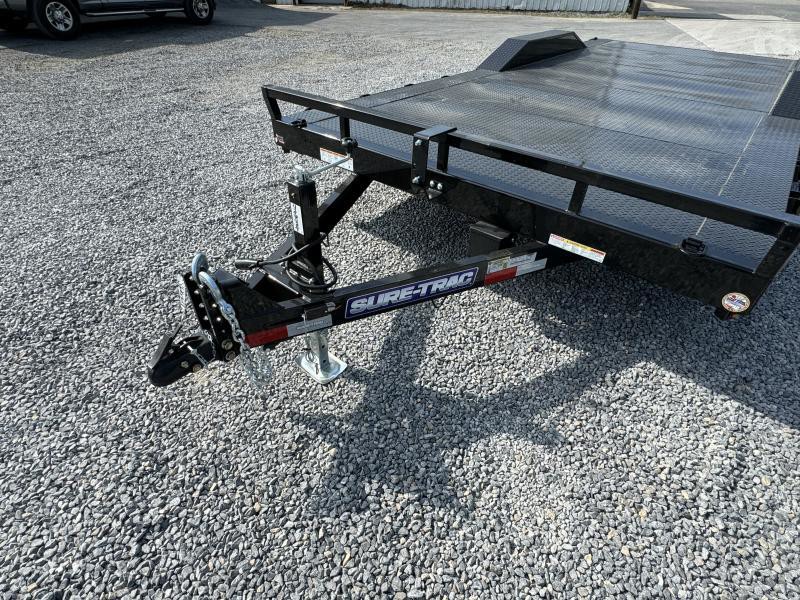 2024 Sure-Trac Car / Racing Trailer 9900 GVW 102x20' 9900 GVW Buggy Car Hauler Trailer ST-CHWX10220-100-STP - Image 2