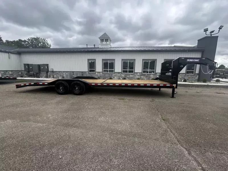 2026 Sure-Trac Car / Racing Trailer 14000 GVW 102x28' Gooseneck Car Hauler 14000# GVW ST-ETX10228-140G-BES