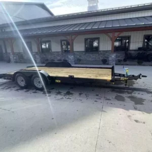 2026 Big Tex Trailers Car / Racing Trailer 7000 GVW 7x18' Car Hauler Trailer 7000# GVW 70CH-18BKDT2B