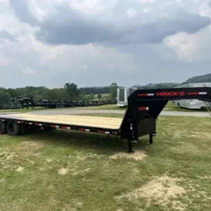 2026 MAXX-D Deckover Trailer 22500 GVW 102x25' Gooseneck Deckover 22500# GVW LKX10225