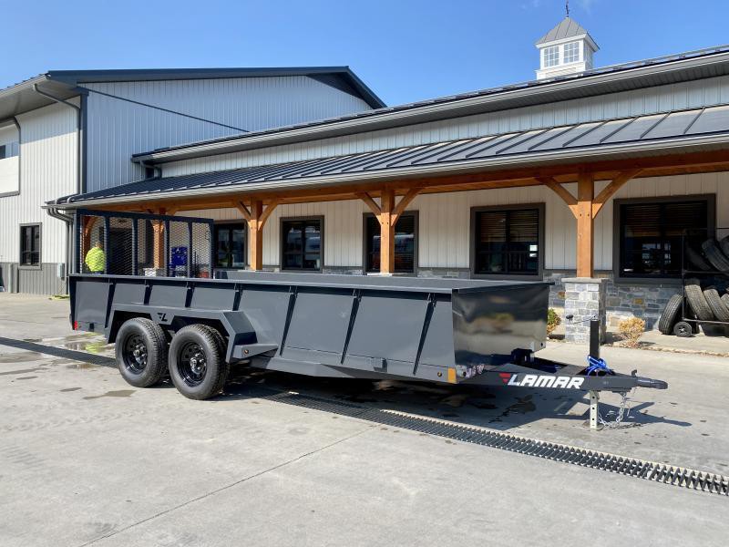 2025 Lamar Trailers Utility Trailers 7000 GVW 7x14' High Side Utility Landscape Trailer 7000# GVW US831423