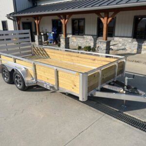 2025 Sure-Trac Utility Trailers 7000 GVW 7x14' Aluminum High Side 7000# GVW ST-UTWA8214-070