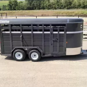 2025 CornPro Stock / Stock Combo Trailer 9990 GVW 16' 9990# GVW Livestock Trailer SB16-7S-10K