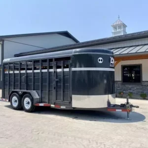 2026 CornPro Stock / Stock Combo Trailer 12000 GVW 7x18' Livestock Trailer 12000# GVW SB18-7H