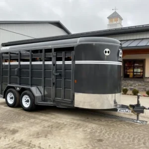 2025 CornPro Stock / Stock Combo Trailer 7000 GVW 16' 7000# GVW Livestock Trailer SB16-6S
