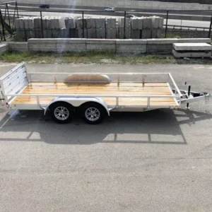 2026 H&H Utility Trailers 7000 GVW 7x20' TRSA Aluminum Utility Landscape 7000 GVW * ALUMINUM WHEELS * BI-FOLD GATE * H8220TRSA-0707,495.00