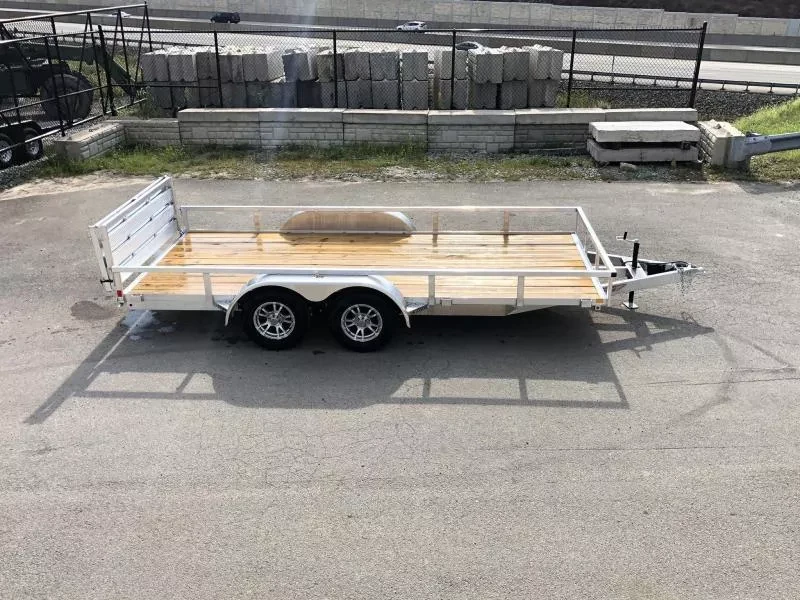2026 H&H Utility Trailers 7000 GVW 7x20' TRSA Aluminum Utility Landscape 7000 GVW * ALUMINUM WHEELS * BI-FOLD GATE * H8220TRSA-0707,495.00