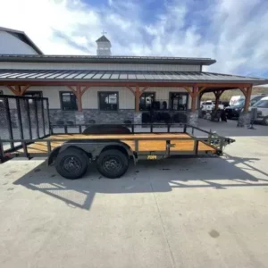 Tandem Axle Pipe Utility Trailer