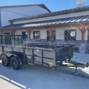 2026 Big Tex Trailers Utility Trailers 7000 GVW 70TV 7x12' High Side Vanguard Landscape Utility Trailer 7000# GVW 70TV-12BK2B