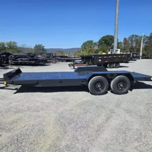 2026 Hillcrest Trailers Car / Racing Trailer 9990 GVW 7x20' Steel Deck Car Hauler Trailer 9990# GVW 10182SCDP