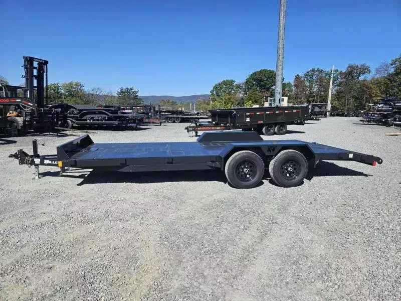 2026 Hillcrest Trailers Car / Racing Trailer 9990 GVW 7x20' Steel Deck Car Hauler Trailer 9990# GVW 10182SCDP