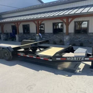 2026 Moritz 7x20 Gravity Tilt Equipment Trailer – 14K GVWR | Dexter Axles & Torsion Suspension