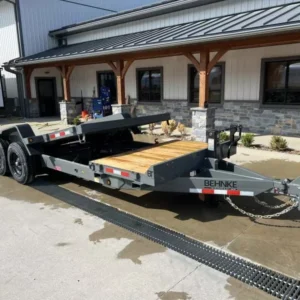 2025 Behnke 7' x 20' Heavy-Duty Gravity Tilt Trailer Behnke gravity tilt trailer, 7x20 tilt trailer, 16000 GVWR tilt trailer, gravity tilt equipment trailer, heavy-duty equipment trailer, equipment hauling trailer, contractor trailer, tilt deck trailer