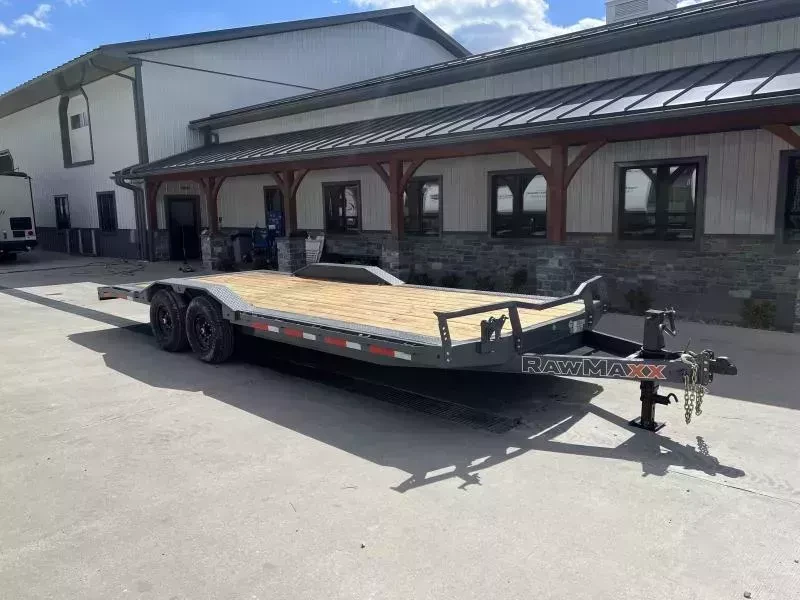 2026 RawMaxx Car / Racing Trailer 14000 GVW ECX24BP14K-BUGGY 102x24' Buggy Car Hauler 14000# GVW