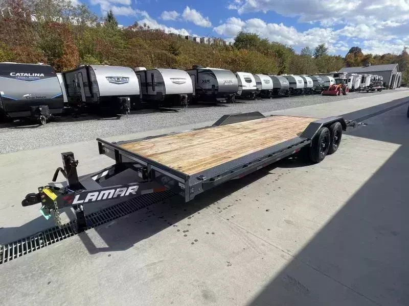 2026 Lamar Trailers Car / Racing Trailer 14000 GVW 102x22' 14000# GVW Car Trailer H6022227 - Image 11