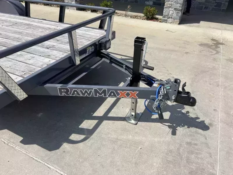2026 RawMaxx Utility Trailers 7000 GVW 77x16' Utility Trailer 7000# GVW UTX1677BP7K - Image 10