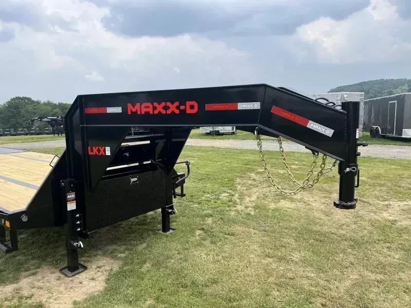 2026 MAXX-D Deckover Trailer 22500 GVW 102x25' Gooseneck Deckover 22500# GVW LKX10225 - Image 11