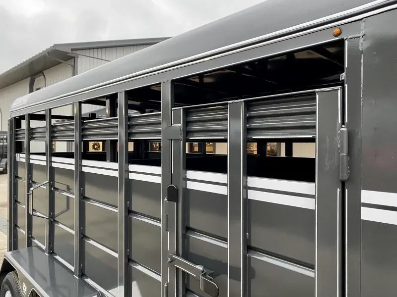 2025 CornPro Stock / Stock Combo Trailer 7000 GVW 16' 7000# GVW Livestock Trailer SB16-6S - Image 12