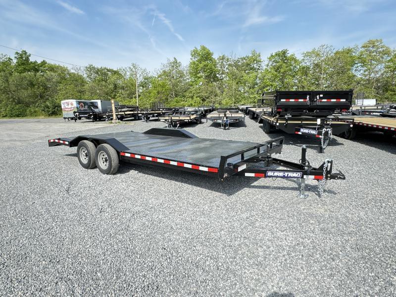 2024 Sure-Trac Car / Racing Trailer 9900 GVW 102x20' 9900 GVW Buggy Car Hauler Trailer ST-CHWX10220-100-STP - Image 13