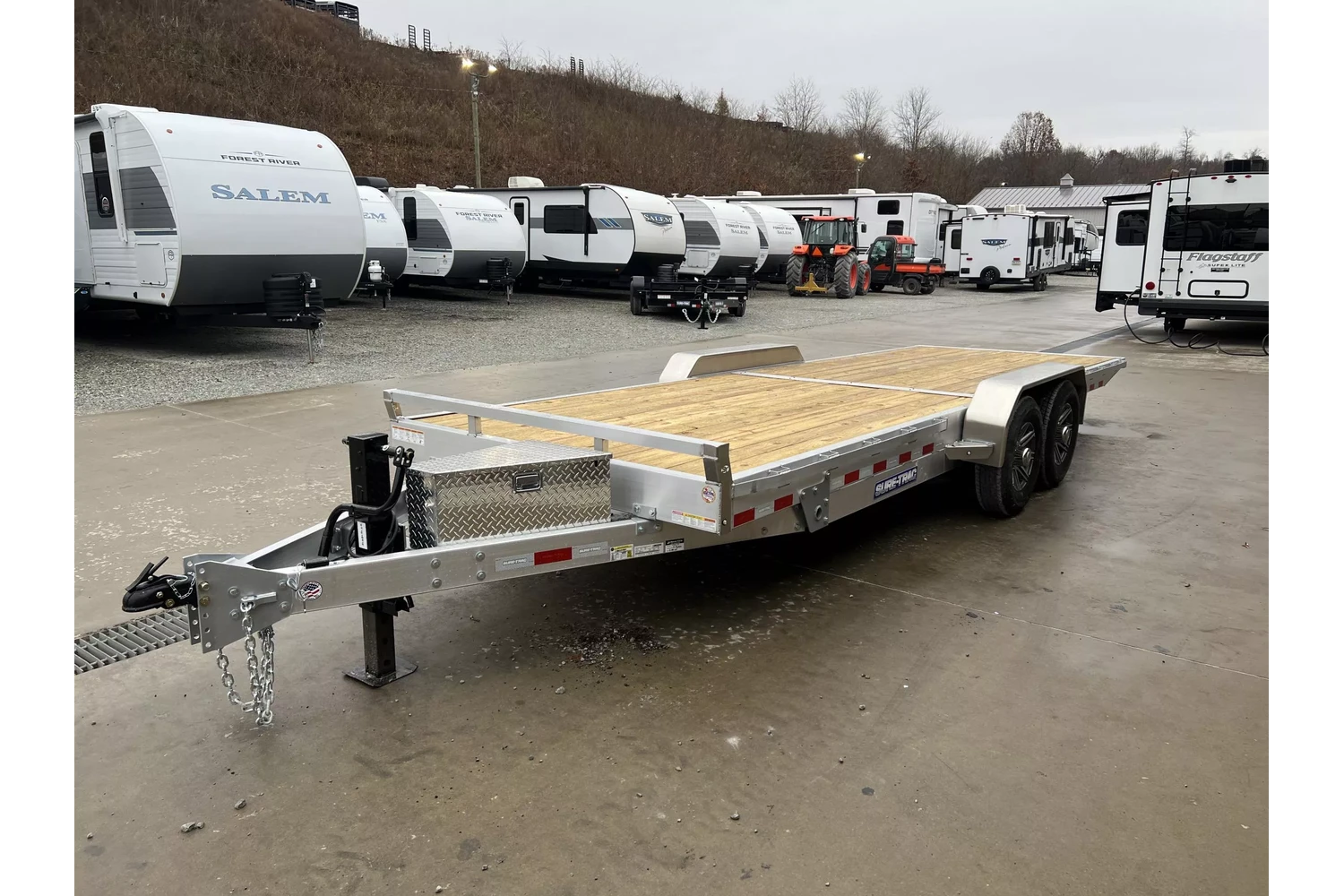 2026 Sure-Trac Car / Racing Trailer 7x22' 14000# Aluminum Tilt Trailer ST-PTA8222-140 - Image 13