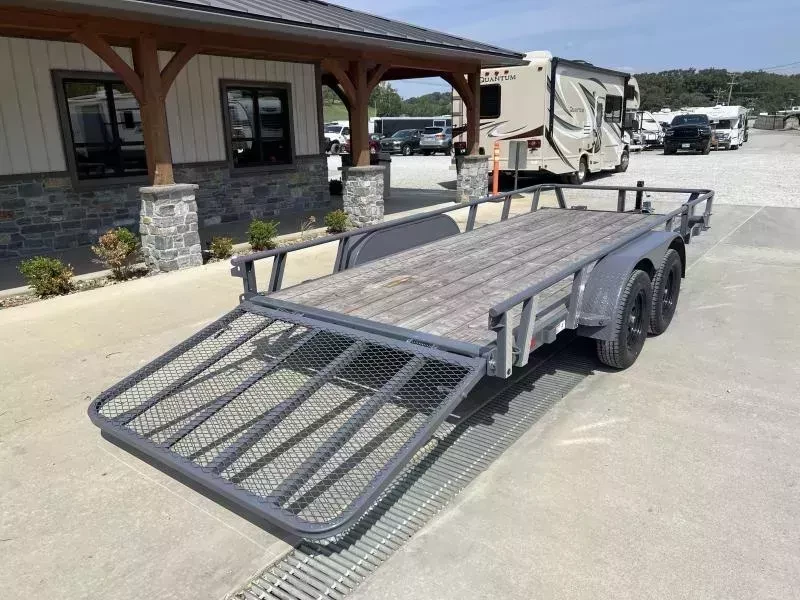 2026 RawMaxx Utility Trailers 7000 GVW 77x16' Utility Trailer 7000# GVW UTX1677BP7K - Image 14