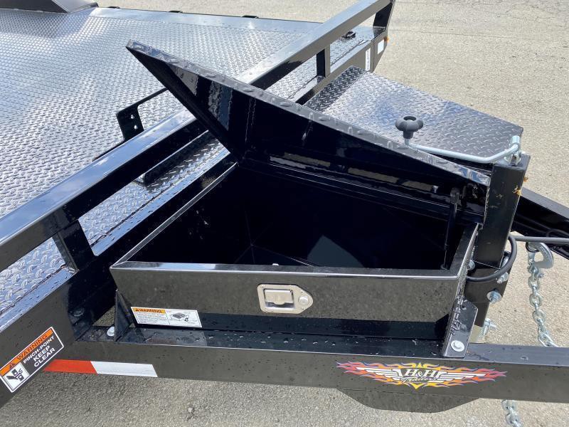 2025 H and H Trailer Car / Racing Trailer 9900 GVW H8220EX-100-BuggySDP - Image 15
