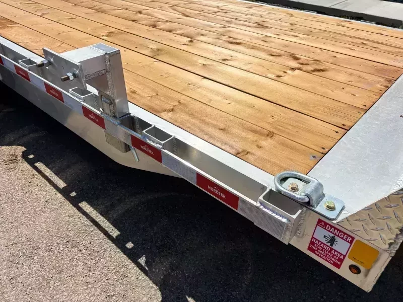 2026 Nordtek Trailers Car / Racing Trailer 9990 GVW 7x22' 9990# Aluminum Tilt Trailer TLT-SD-2SA10K-BP-82X22 - Image 17
