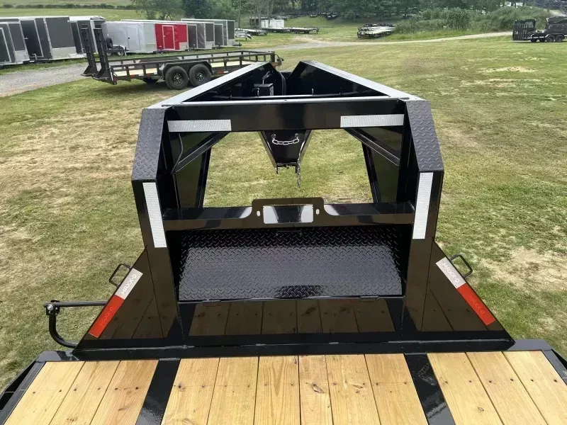 2026 MAXX-D Deckover Trailer 22500 GVW 102x25' Gooseneck Deckover 22500# GVW LKX10225 - Image 17