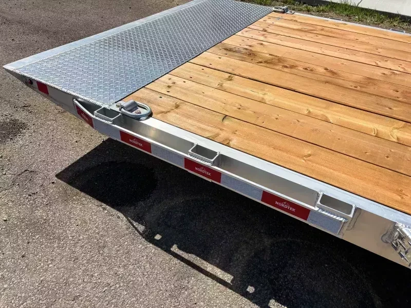 2026 Nordtek Trailers Car / Racing Trailer 9990 GVW 7x22' 9990# Aluminum Tilt Trailer TLT-SD-2SA10K-BP-82X22 - Image 19