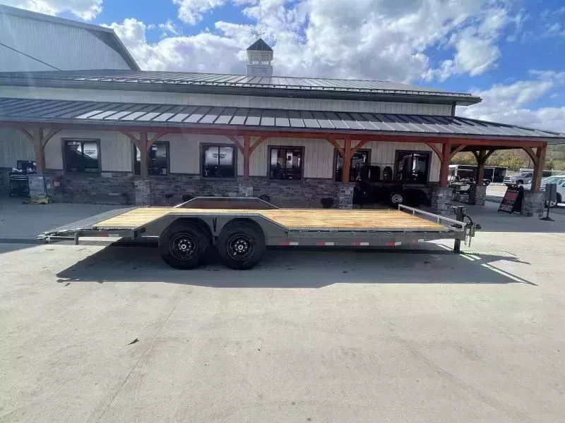2026 Lamar Trailers Car / Racing Trailer 14000 GVW 102x22' 14000# GVW Car Trailer H6022227 - Image 2