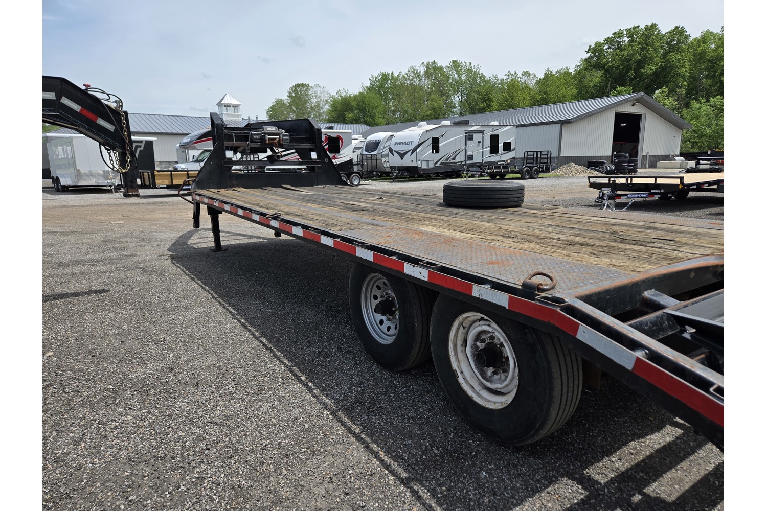 2019 Sure-Trac Deckover Trailer 102x25' 15000 GVW GN Deckover Trailer ST-HDO10225-150G - Image 3