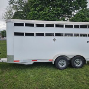 2015 Other Stock / Stock Combo Trailer Shadow 2 Horse Slant 6 x 16 Stable Mate with Dressing Room