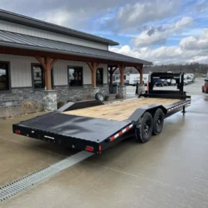 2026 Sure-Trac Car / Racing Trailer 14000 GVW 102x24' Gooseneck Car Hauler 14000# GVW ST-ETX10224-140G-BES
