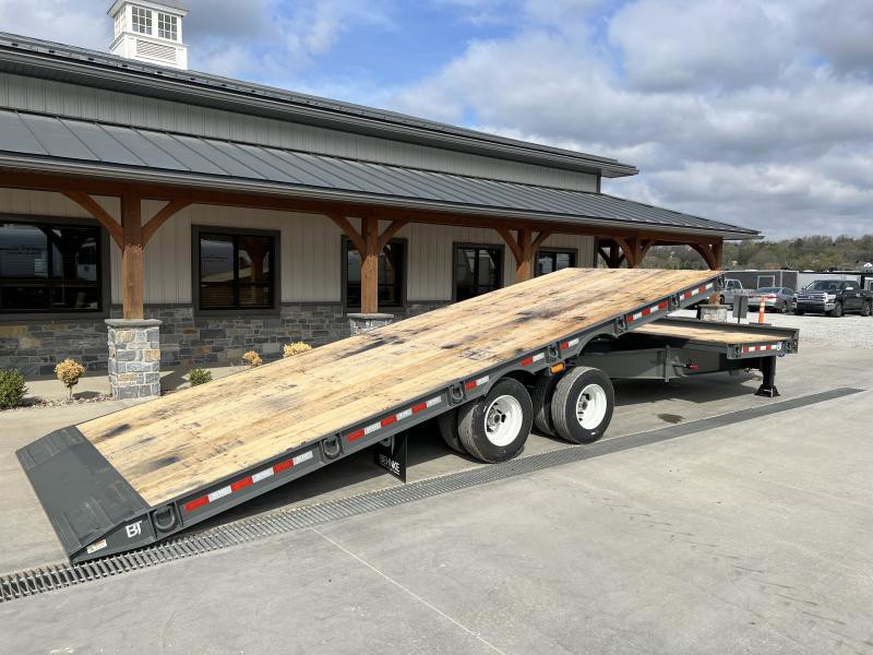 2025 Behnke 102" x 30' Air Brake Gravity Tilt Deckover Trailer - Image 3