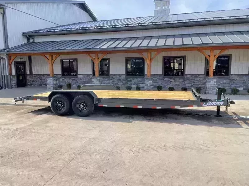 2026 Lamar Trailers Car / Racing Trailer 14000 GVW 7x20' 14000# GVW Car Hauler Trailer H6832027 - Image 3