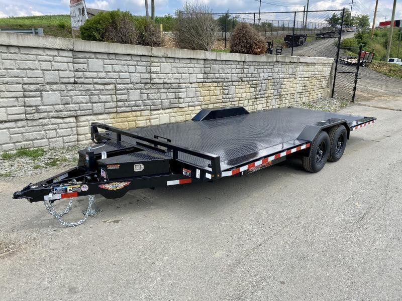 2025 H and H Trailer Car / Racing Trailer 9900 GVW H8220EX-100-BuggySDP - Image 2