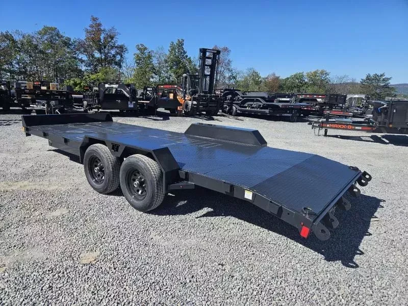 2026 Hillcrest Trailers Car / Racing Trailer 9990 GVW 7x20' Steel Deck Car Hauler Trailer 9990# GVW 10182SCDP - Image 2