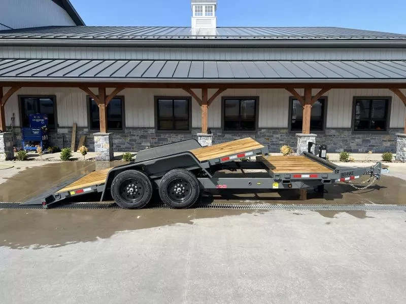 2025 Behnke 7' x 20' Heavy-Duty Gravity Tilt Trailer - Image 2