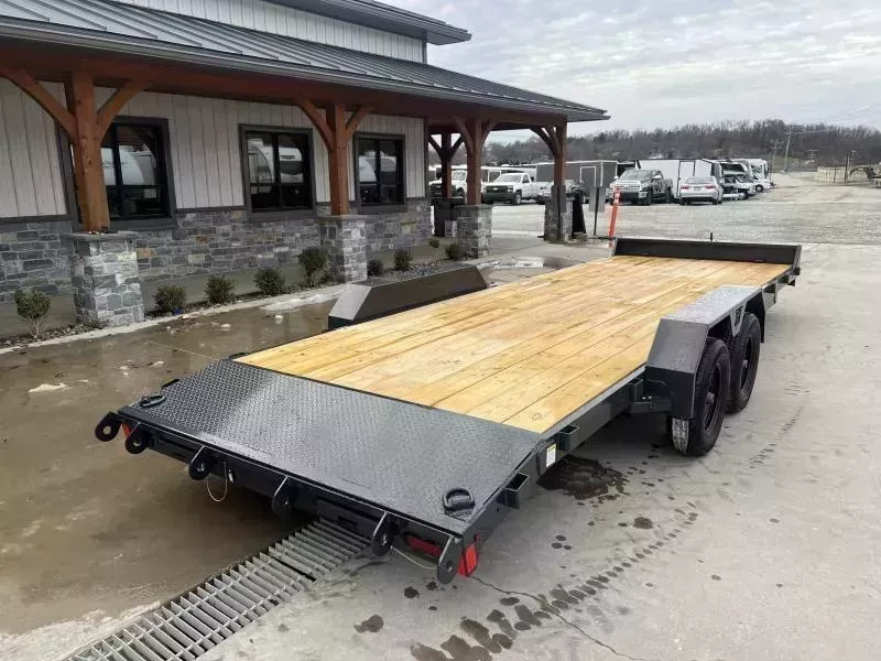 2026 Hillcrest Trailers Car / Racing Trailer 7000 GVW 7x20' Car Hauler Trailer 7000 GVW 7182SC2B - Image 2