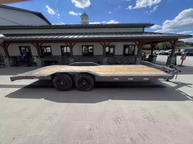 2026 RawMaxx Car / Racing Trailer 14000 GVW ECX24BP14K-BUGGY 102x24' Buggy Car Hauler 14000# GVW - Image 2