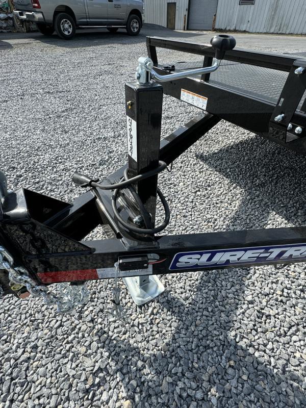2024 Sure-Trac Car / Racing Trailer 9900 GVW 102x20' 9900 GVW Buggy Car Hauler Trailer ST-CHWX10220-100-STP - Image 3