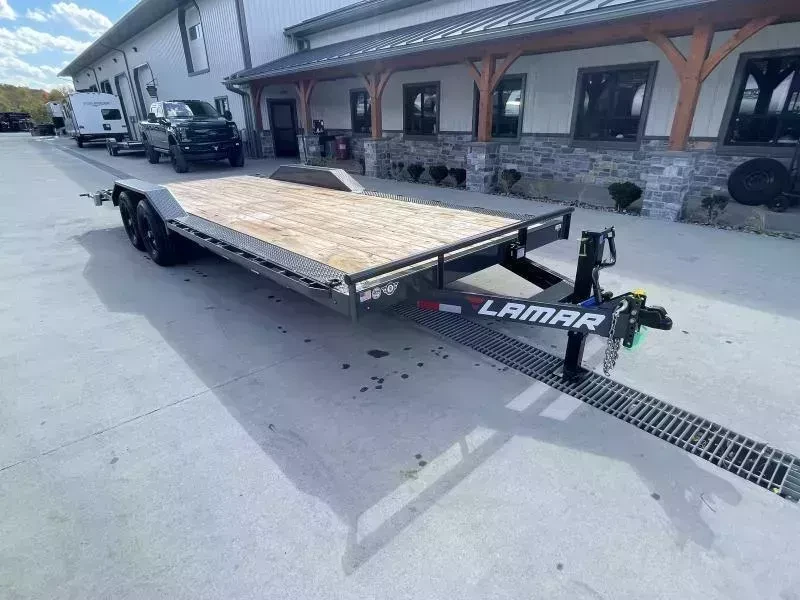 2026 Lamar Trailers Car / Racing Trailer 14000 GVW 102x22' 14000# GVW Car Trailer H6022227 - Image 40
