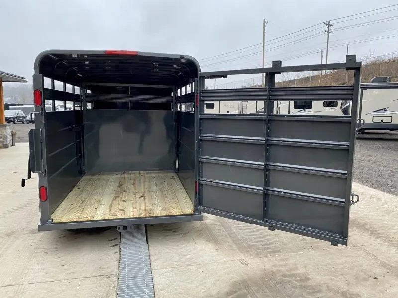 2025 CornPro Stock / Stock Combo Trailer 7000 GVW 16' 7000# GVW Livestock Trailer SB16-6S - Image 20