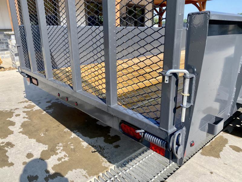 2025 Lamar Trailers Utility Trailers 7000 GVW 7x14' High Side Utility Landscape Trailer 7000# GVW US831423 - Image 21