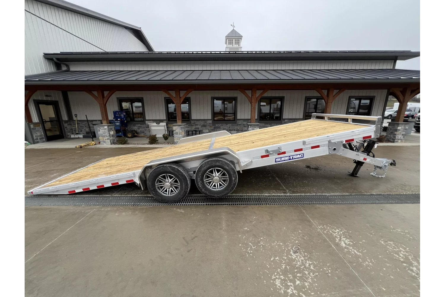 2026 Sure-Trac Car / Racing Trailer 7x22' 14000# Aluminum Tilt Trailer ST-PTA8222-140 - Image 22
