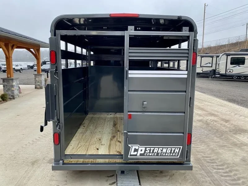 2025 CornPro Stock / Stock Combo Trailer 7000 GVW 16' 7000# GVW Livestock Trailer SB16-6S - Image 26