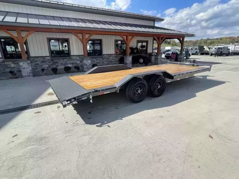 2026 Lamar Trailers Car / Racing Trailer 14000 GVW 102x22' 14000# GVW Car Trailer H6022227 - Image 4