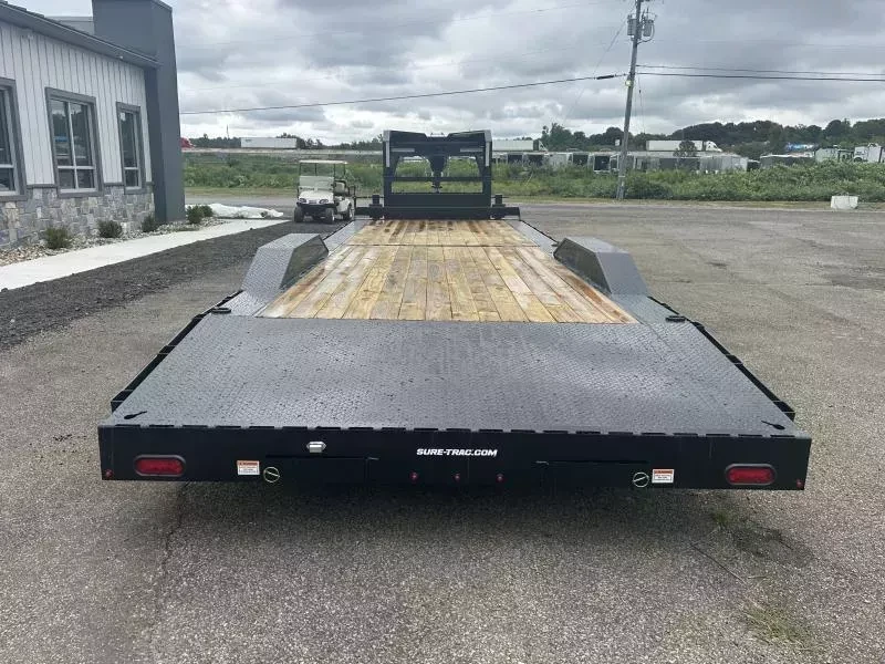 2026 Sure-Trac Car / Racing Trailer 14000 GVW 102x28' Gooseneck Car Hauler 14000# GVW ST-ETX10228-140G-BES - Image 3