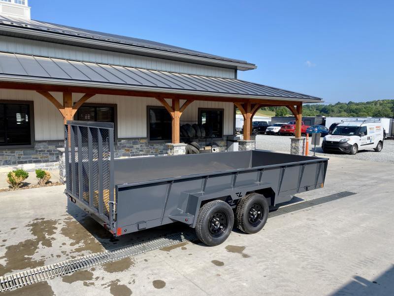 2025 Lamar Trailers Utility Trailers 7000 GVW 7x14' High Side Utility Landscape Trailer 7000# GVW US831423 - Image 3