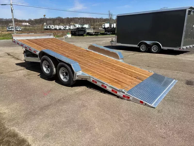 2026 Nordtek Trailers Car / Racing Trailer 9990 GVW 7x22' 9990# Aluminum Tilt Trailer TLT-SD-2SA10K-BP-82X22 - Image 3